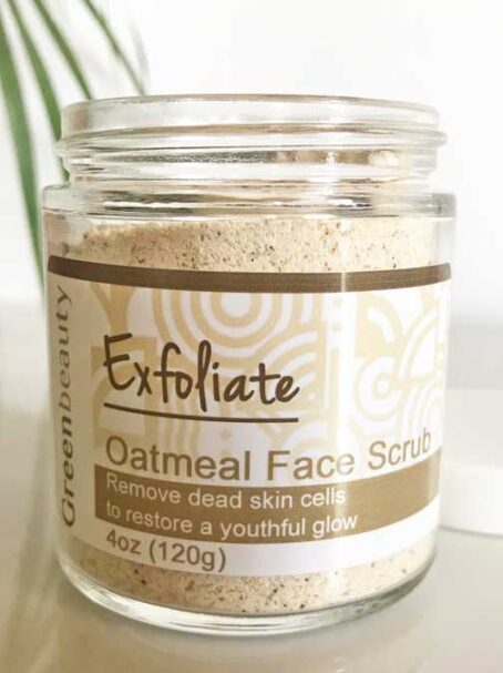 Oatmeal Face Scrub by Green Beauty
