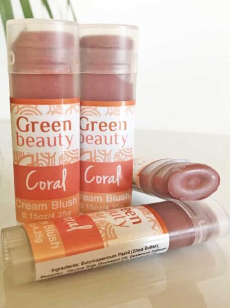 Coral Cream Blush by Green Beauty