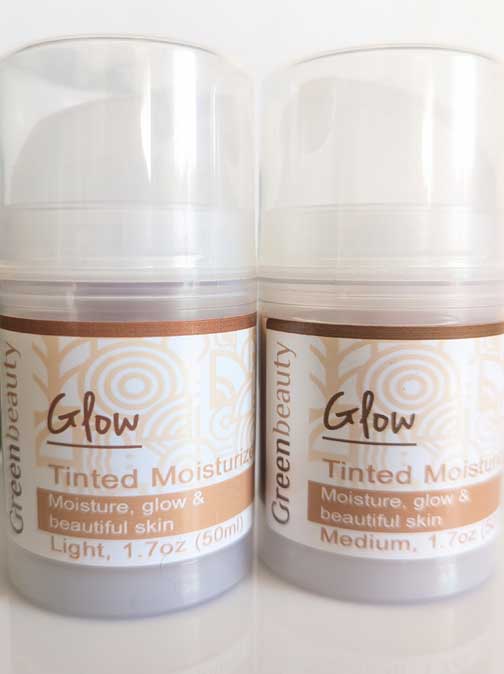 Tinted Moisturizer for light and medium skin by Green Beauty Cosmetics